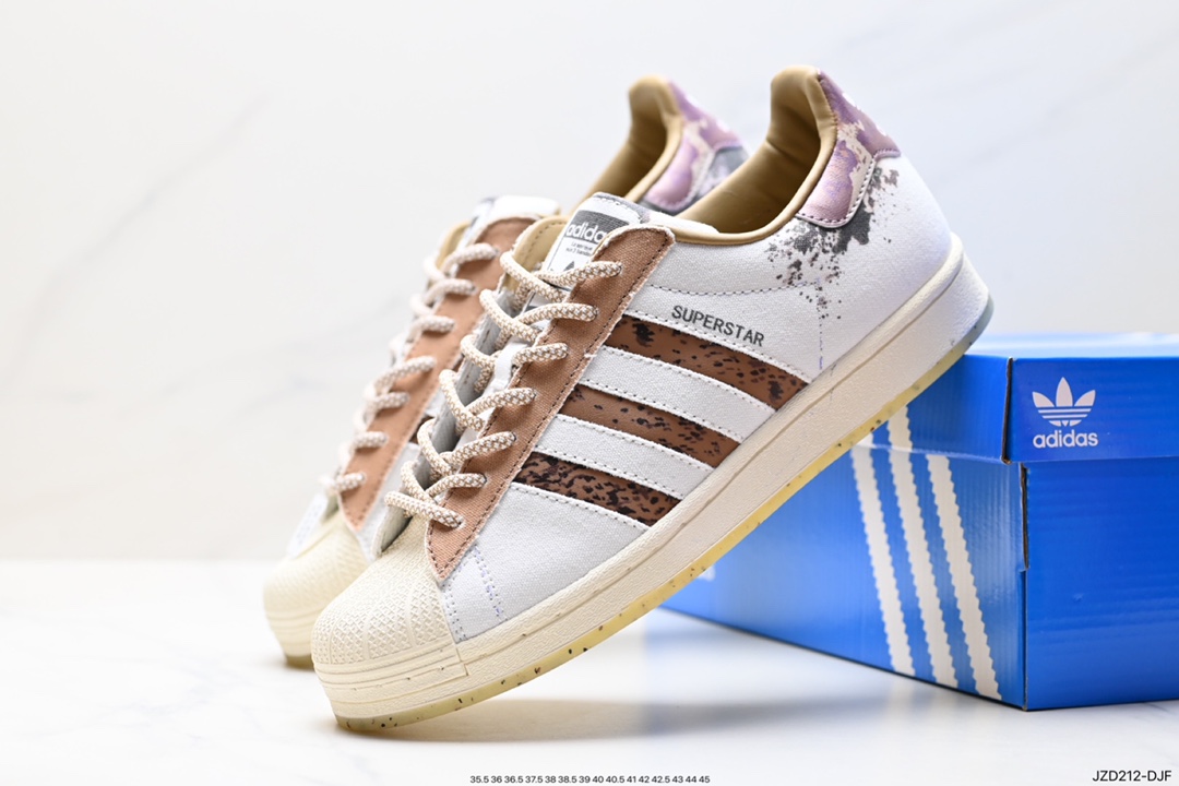 140 阿迪达斯Adidas三叶草 Originals Superstar Pride RM贝壳头板鞋 IG5976