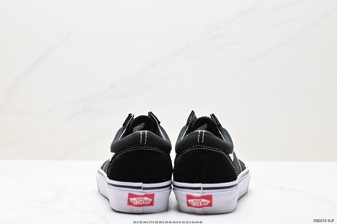 100 万斯Vans Old Skool Platform 黑武士 范斯官方 轻便耐磨舒适厚底休闲帆布鞋