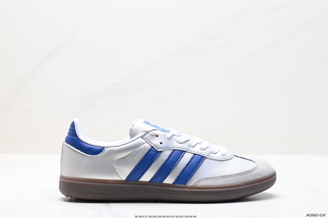 160 阿迪达斯三叶草Adidas Originals Samba Vegan OG”SPD“桑巴舞板鞋 ID2056