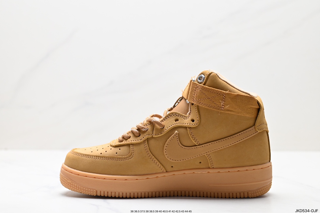 160 Air Force 1 High FLAX Wheat 新版小麦高帮空军 CJ9178-200