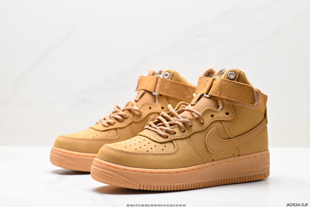 160 Air Force 1 High FLAX Wheat 新版小麦高帮空军 CJ9178-200