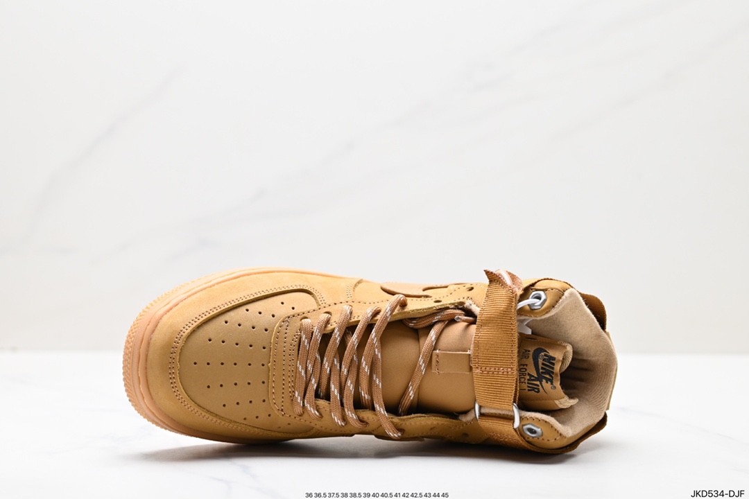 160 Air Force 1 High FLAX Wheat 新版小麦高帮空军 CJ9178-200