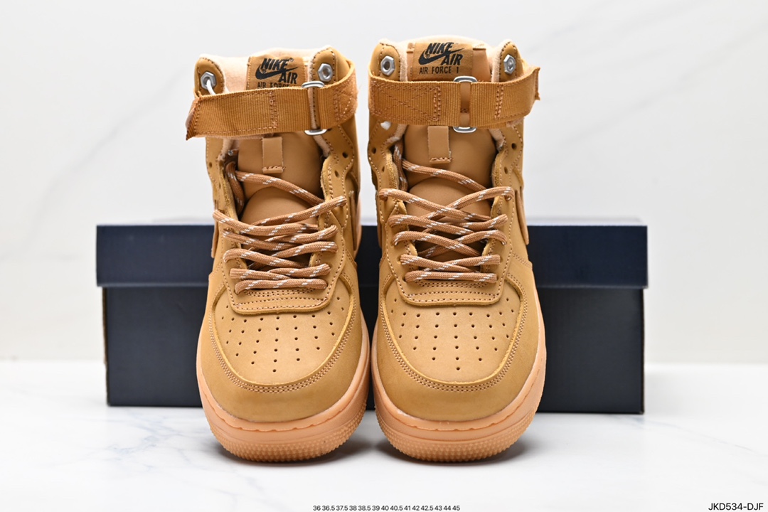 160 Air Force 1 High FLAX Wheat 新版小麦高帮空军 CJ9178-200