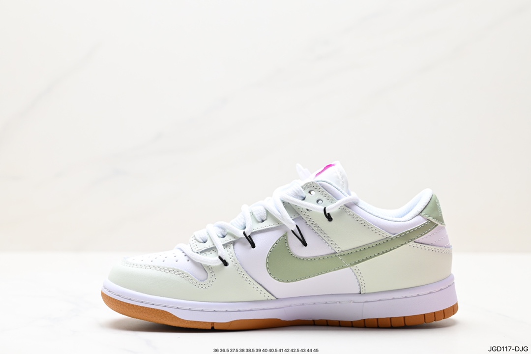 180 耐克Nike SB Dunk Low”Milk White/Pink/Smile“扣篮系列低帮休闲运动滑板板鞋 FD4623-131