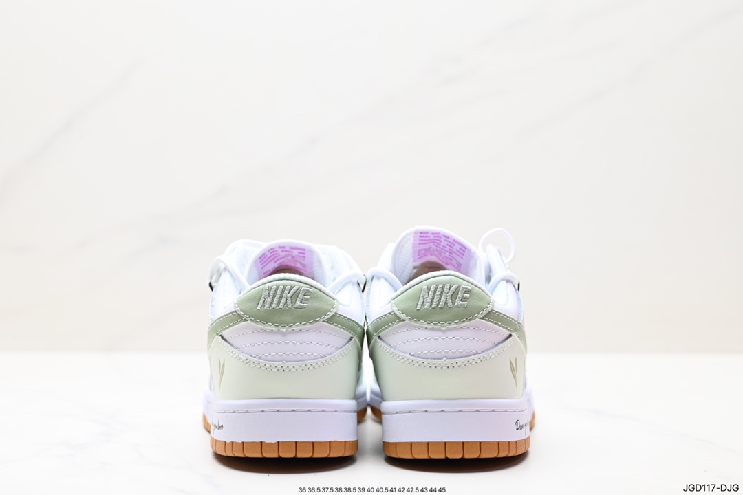 180 耐克Nike SB Dunk Low”Milk White/Pink/Smile“扣篮系列低帮休闲运动滑板板鞋 FD4623-131