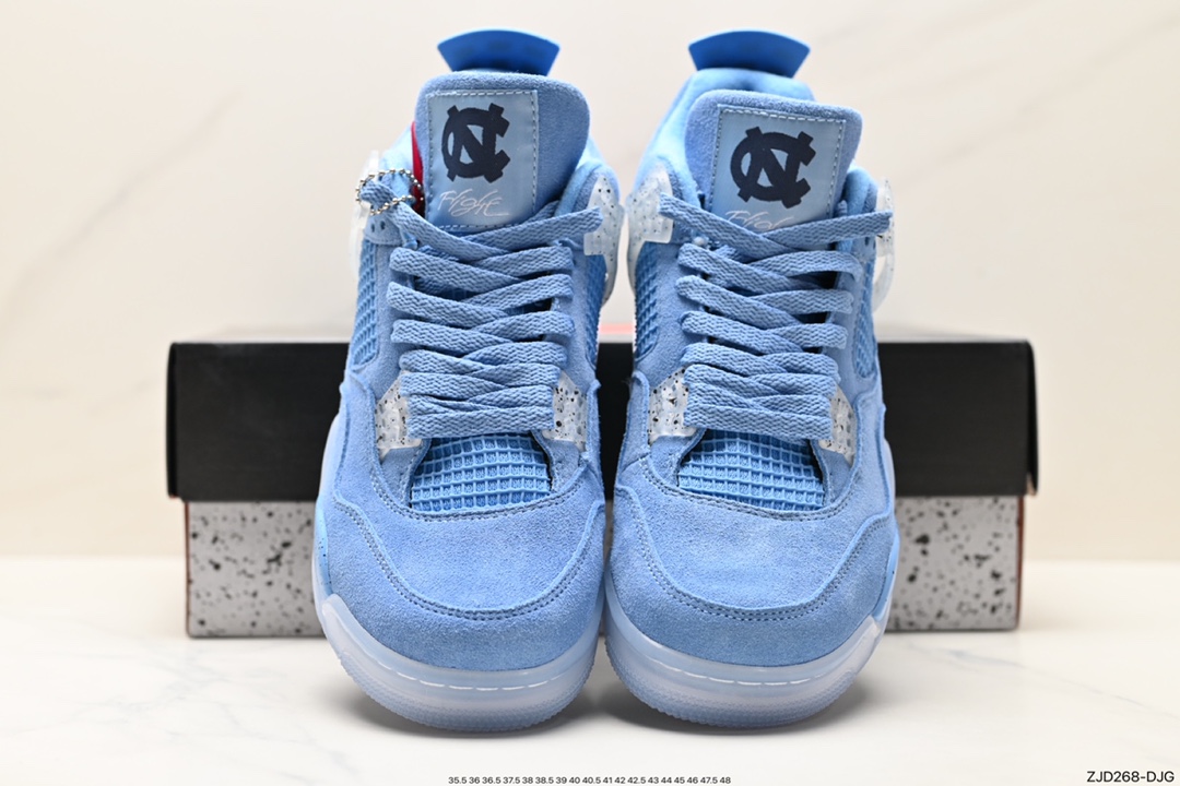 240 Nike Wmns Air Jordan 4 Retro GS”Linen”迈克尔·乔丹AJ4代中帮复古休闲运动文化篮球鞋“白卡其”