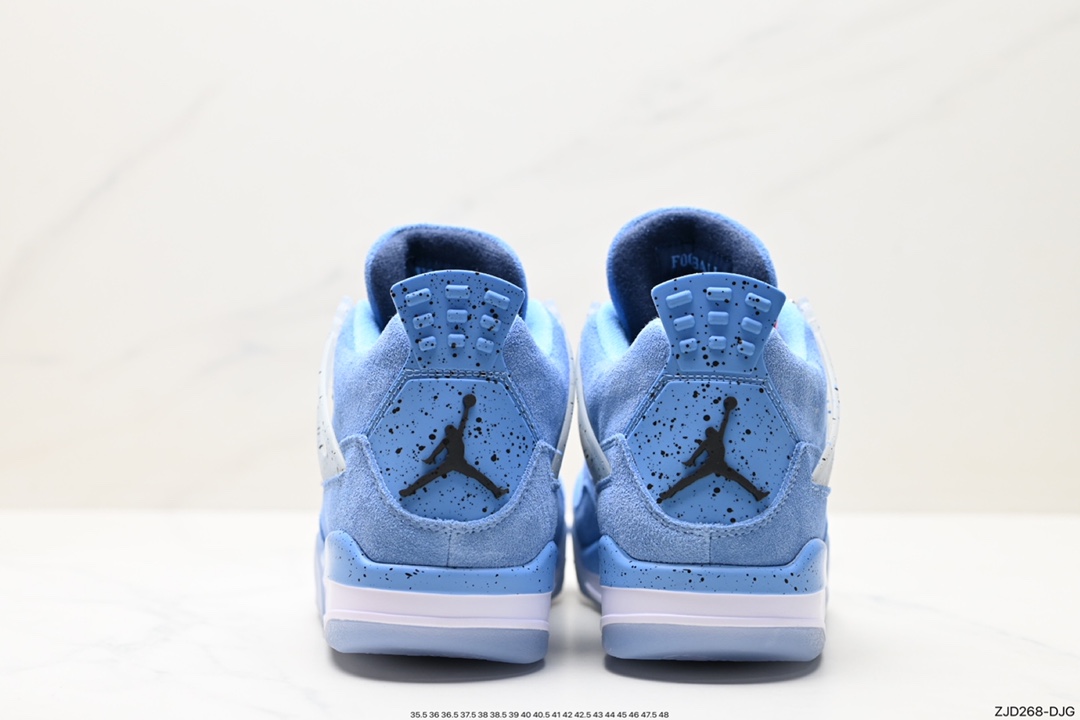 240 Nike Wmns Air Jordan 4 Retro GS”Linen”迈克尔·乔丹AJ4代中帮复古休闲运动文化篮球鞋“白卡其”