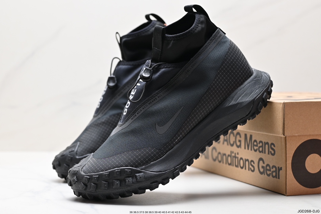 180 Nike  ACG Mountain Fly High GORE-TEX ACG户外登山系列越跑高帮休闲运动徒步鞋 CT2904-002