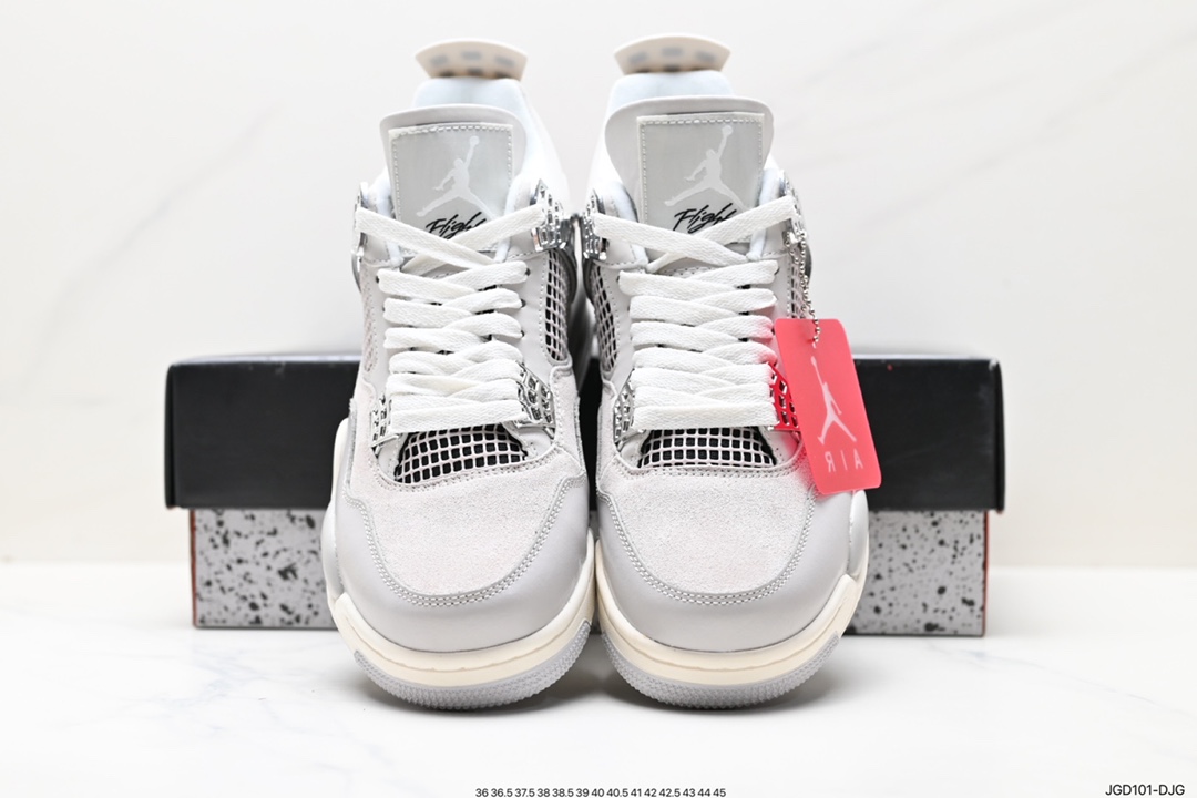 180 耐克Nike Wmns Air Jordan 4 Retro GS”Linen“迈克尔·乔丹AJ4代篮球鞋 AQ9129-001