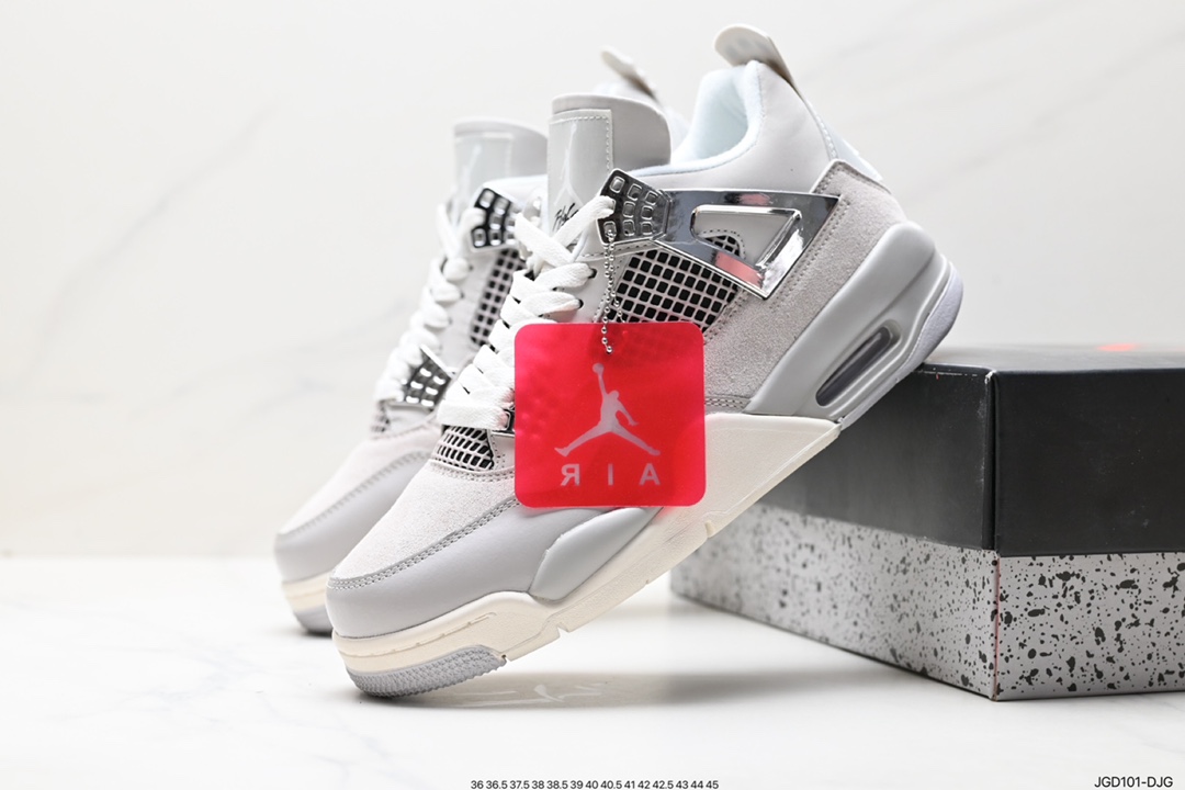 180 耐克Nike Wmns Air Jordan 4 Retro GS”Linen“迈克尔·乔丹AJ4代篮球鞋 AQ9129-001