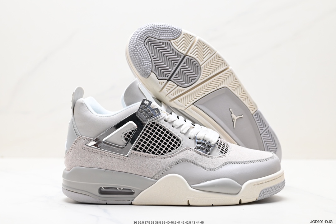 180 耐克Nike Wmns Air Jordan 4 Retro GS”Linen“迈克尔·乔丹AJ4代篮球鞋 AQ9129-001