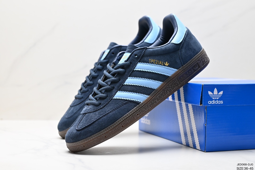 150 Adidas Handball Spezial”Brown“手球运动员系列低帮休闲鞋 IF6564