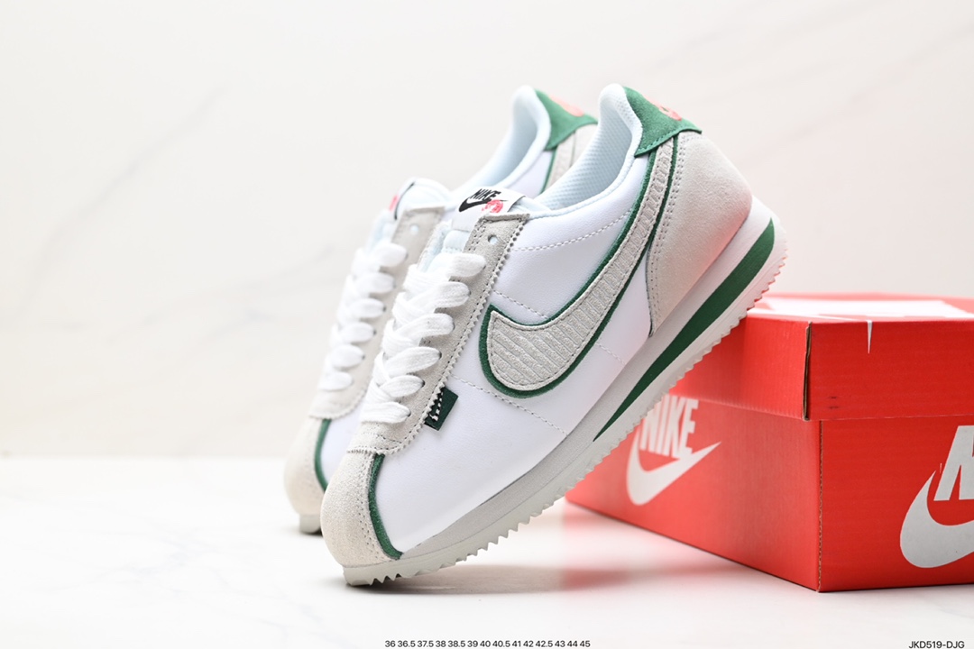 160 Nike Classic Cortez 全新配色经典阿甘休闲跑步鞋 FQ0259-110