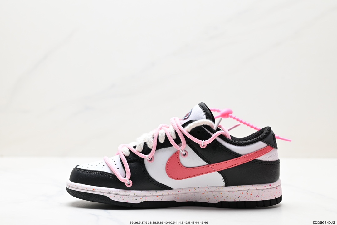 230 Nike SB Dunk Low 黑红泼墨 反转三勾 FD4623-131