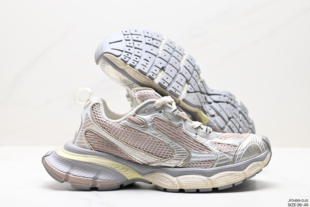 170 巴黎世家Balenciaga Runner Kith Four.Color 巴黎世家7.0 21ss最新配色潮流复古休闲鞋