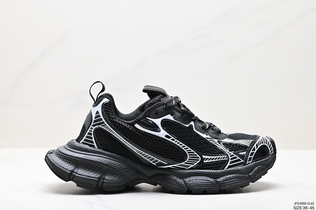 170 巴黎世家Balenciaga Runner Kith Four.Color 巴黎世家7.0 21ss最新配色潮流复古休闲鞋