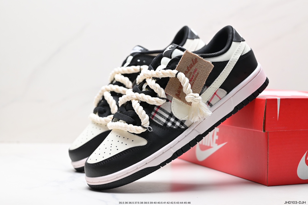 190 Nike SB Dunk Low”Milk White/Pink/Smile“扣篮系列低帮休闲运动滑板板鞋 Dd1391-100