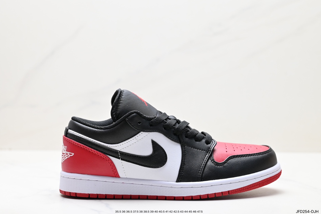 Air Jordan 1 Replicas
 Skateboard Shoes Air Jordan Black Red Low Tops