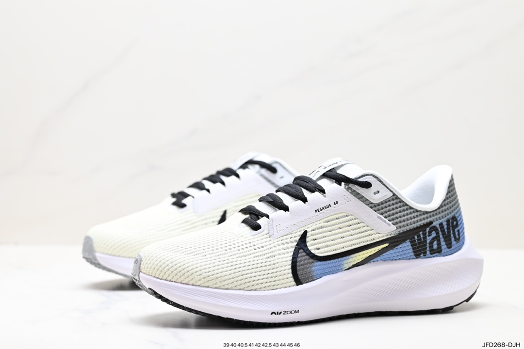 170 Nike Zoom Pegasus 40 登月40代系列网面透气缓震疾速跑鞋 DV3853-102