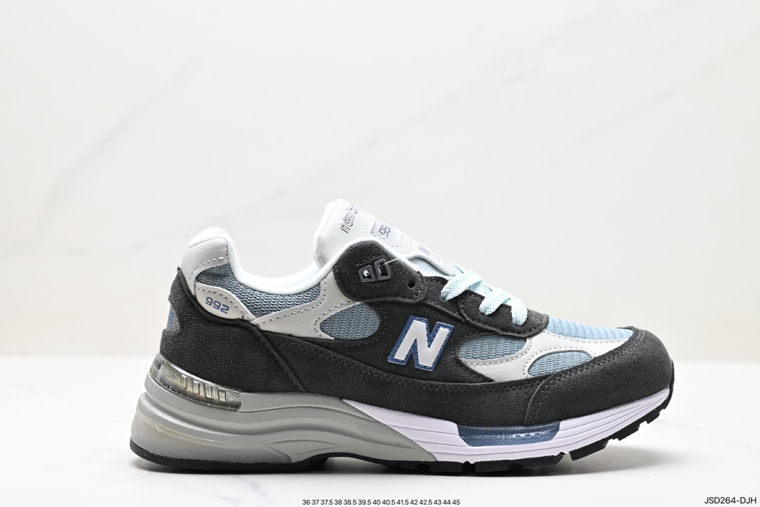 200 新百伦New Balance Made in USA M992系列产美血经统典古复休闲运动搭百老爹步跑鞋 M992AG