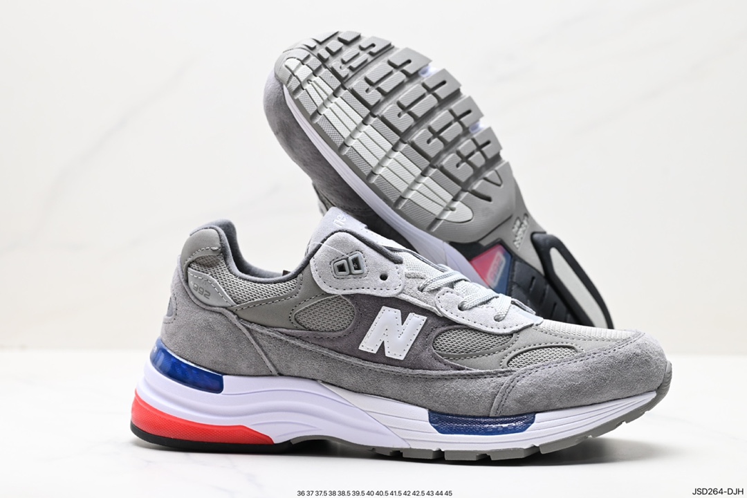 200 新百伦New Balance Made in USA M992系列产美血经统典古复休闲运动搭百老爹步跑鞋 M992AG