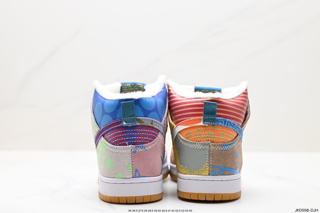 160 耐克Nike SB Dunk High “Spectrum“鸳鸯 彩蛋”SB低帮时尚休闲运动板鞋918321-381