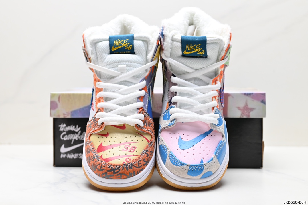 160 耐克Nike SB Dunk High “Spectrum“鸳鸯 彩蛋”SB低帮时尚休闲运动板鞋918321-381