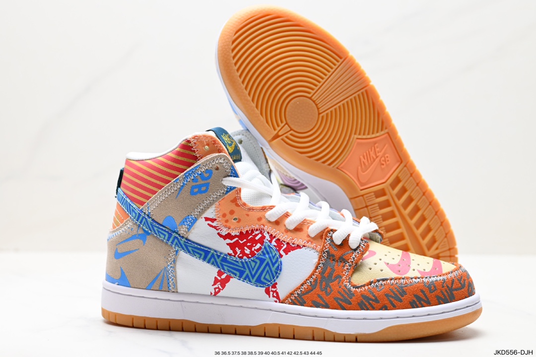 160 耐克Nike SB Dunk High “Spectrum“鸳鸯 彩蛋”SB低帮时尚休闲运动板鞋 918321-381