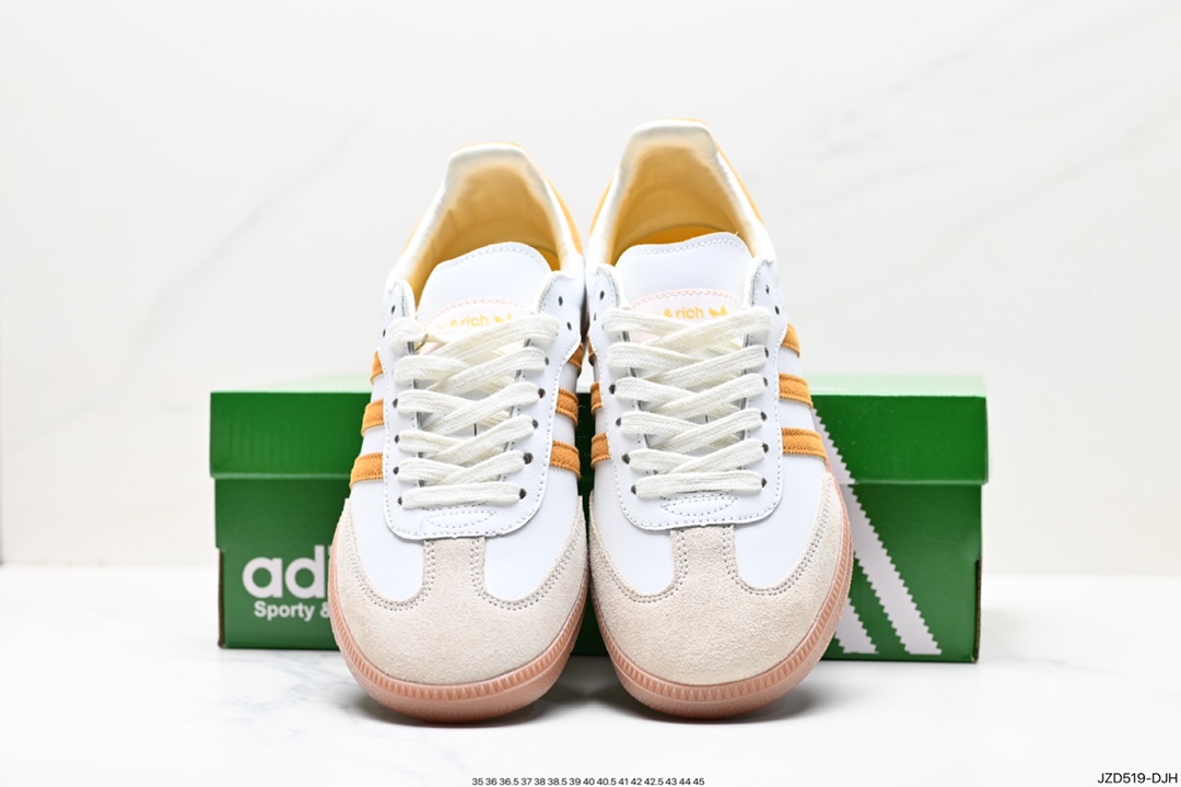 140 阿迪达斯三叶草Adidas Originals Samba Vegan OG”SPD“桑巴舞板鞋 IF5661