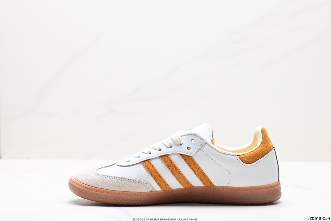 140 阿迪达斯三叶草Adidas Originals Samba Vegan OG”SPD“桑巴舞板鞋 IF5661