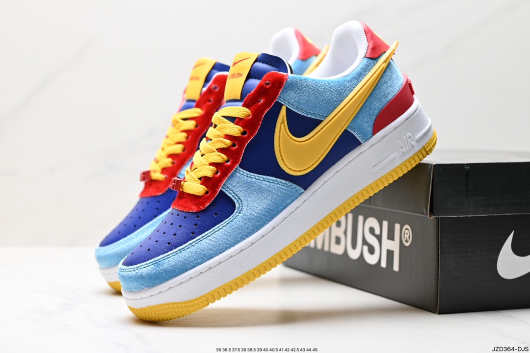 140 Ambush x Nike  Air Force 1‘07 Low ”Phantom“ 联名款 空军一号低帮休闲板鞋 DZ1382-883