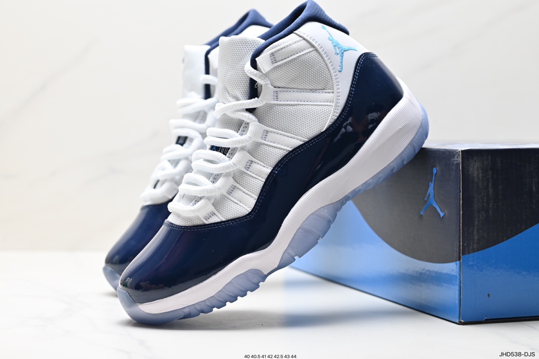 190 耐克Nike Air Jordan 11 Retro Low”Concord”AJ11代篮球鞋378037-002