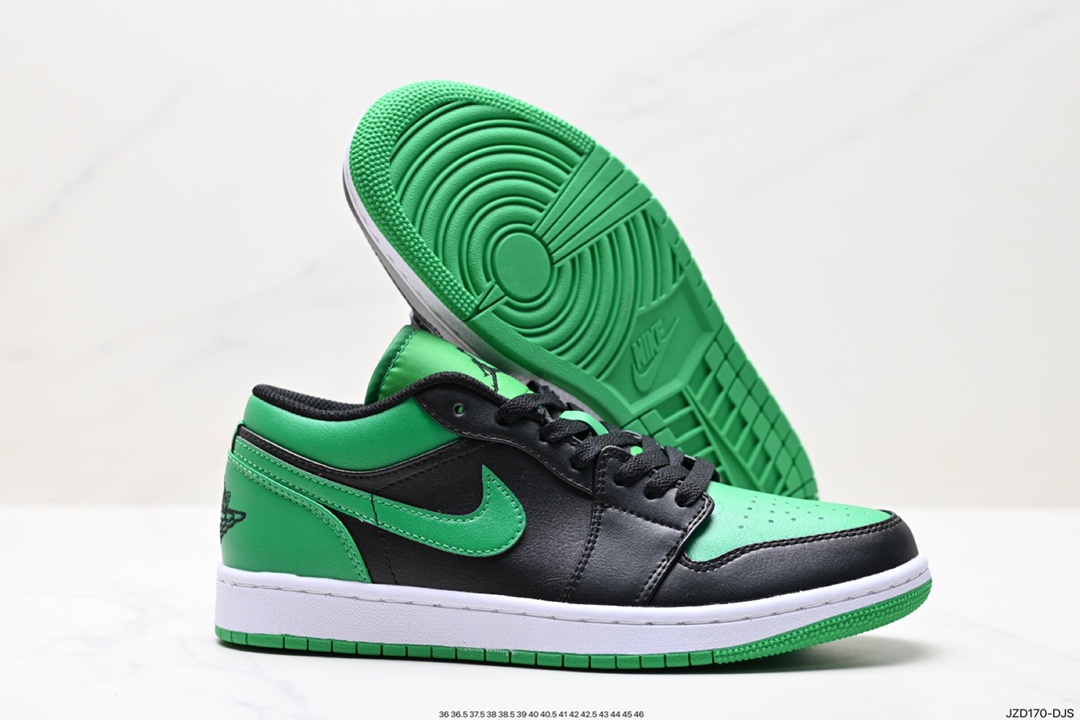 140 耐克Nike Air Jordan 1 Mid”Green Yellow“AJ1乔丹一代中帮篮球鞋 553558-065