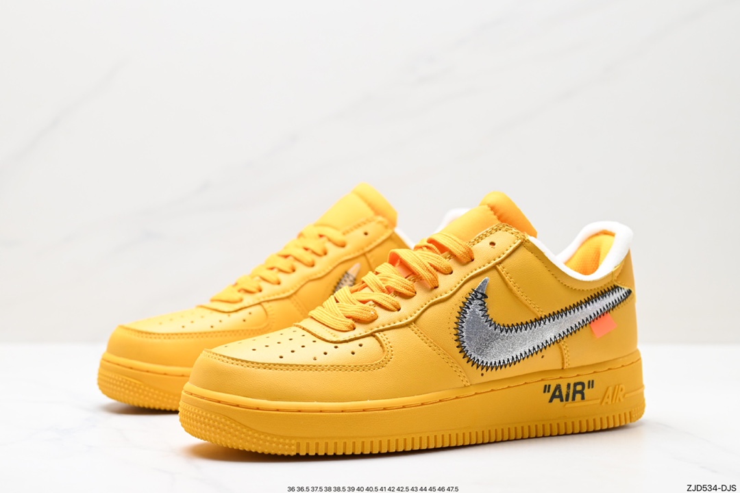 240 Air Force 1’07 Low”White AF100”空军一号经典低帮板鞋“OW白＂AO4297-100