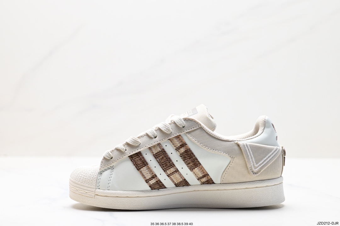 140 阿迪达斯Adidas三叶草 Originals Superstar Pride RM贝壳头板鞋 IG3004