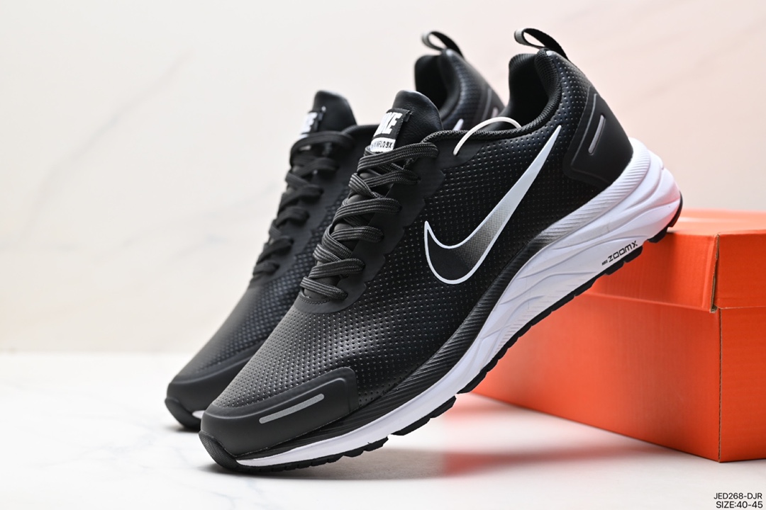 150 耐克Nike Air Zoom Winflo 9X登月系列皮面 训跑练步鞋 815299-002