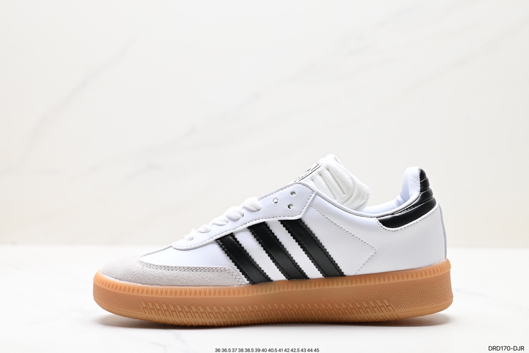 110 阿迪达斯三叶草Adidas Originals SambaX XLG桑巴舞板鞋 IE1379