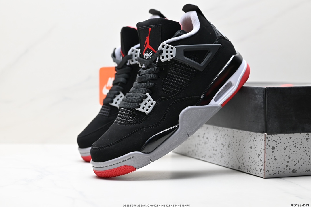 170 Nike Air Jordan 4 Retro OG”Fire Red“迈克尔·乔丹AJ4代中帮篮球鞋 308497-060