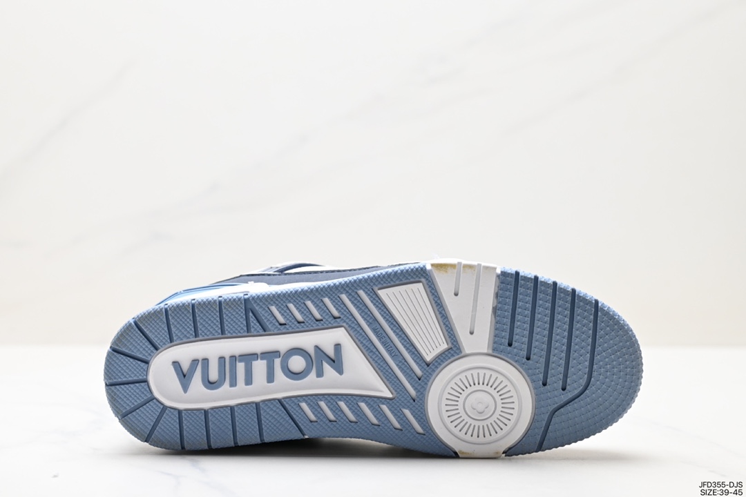 170 LV路易威登Louis Vuitton Trainer Maxi Low Sneaker 面包版篮球板鞋