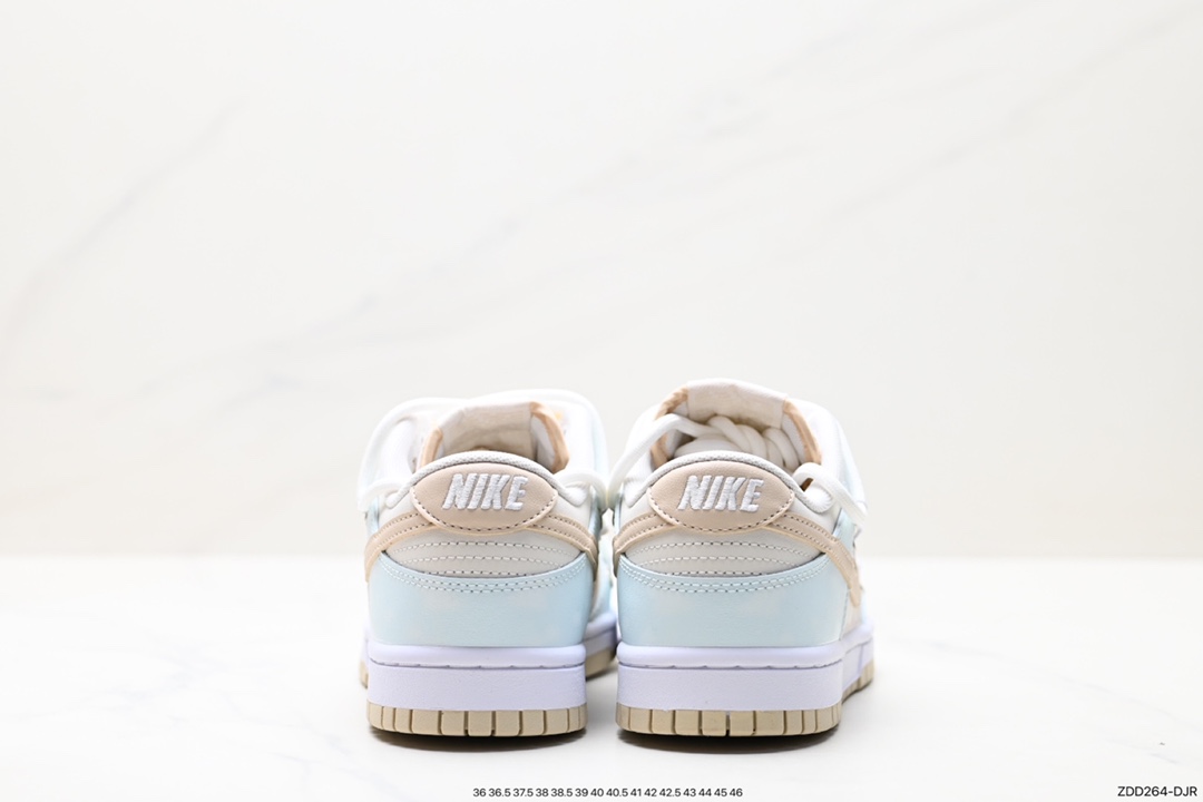 230 Nike  SB Dunk Low”Green/Beige“绑绳解构风 系列低帮休闲运动滑板板鞋 DV0831-003