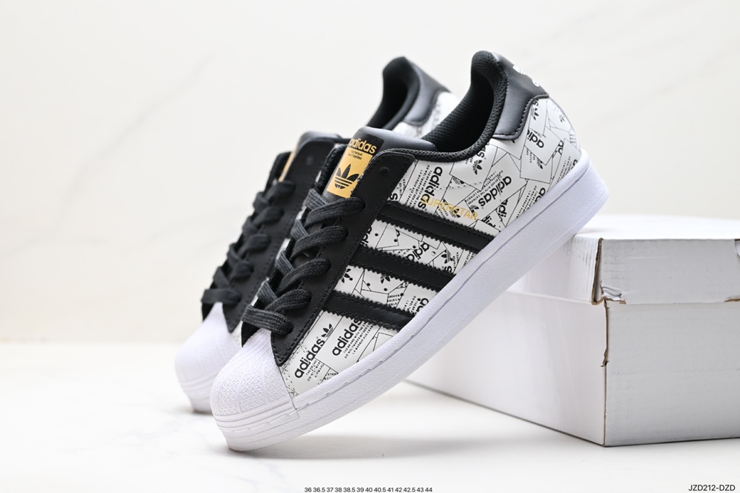 Adidas Originals Superstar Pride RM Shell Toe Sneakers FV2819