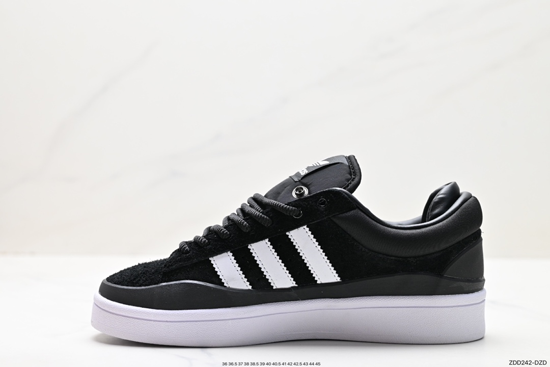 Original box Bad Bunny x adidas originals Campus Bad Bunny white casual sports sneakers ID7955