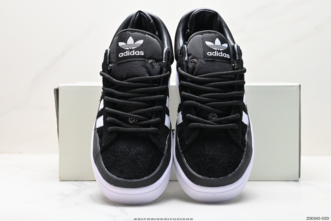 Original box Bad Bunny x adidas originals Campus Bad Bunny white casual sports sneakers ID7955