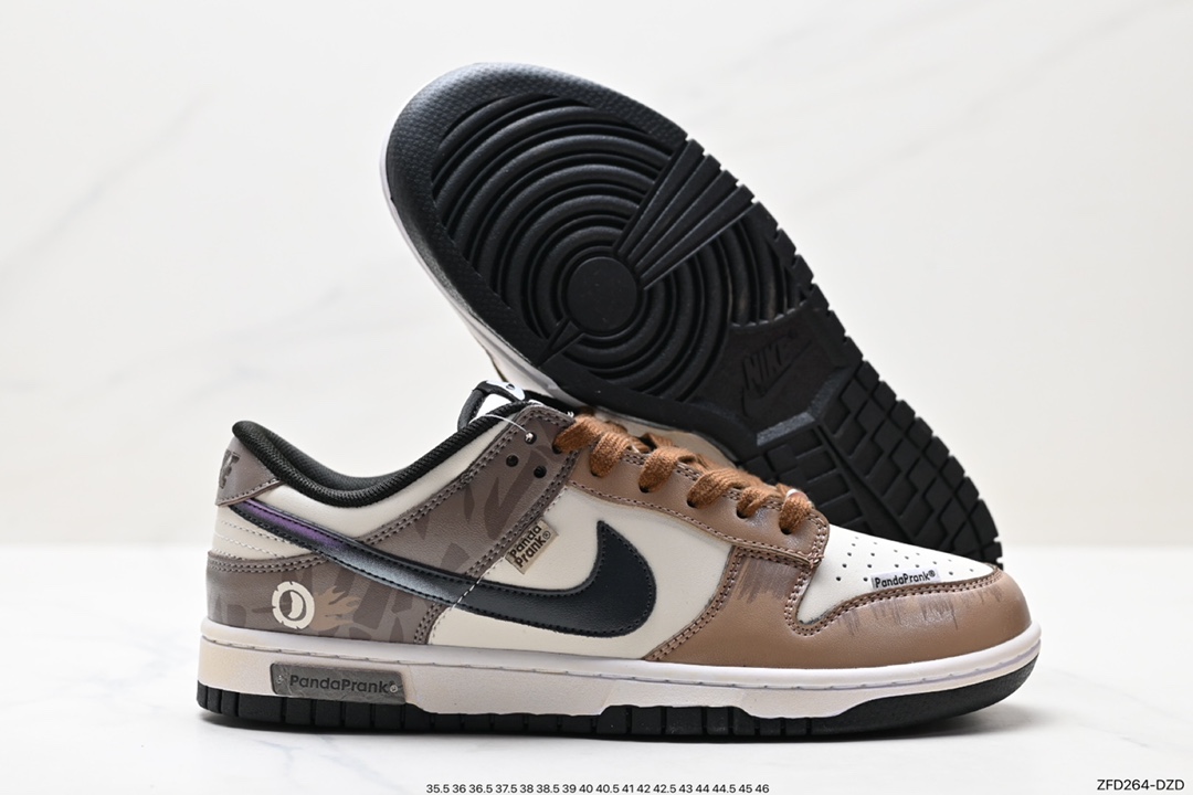 280 Nike  SB Dunk Low”Green/Beige“绑绳解构风 系列低帮休闲运动滑板板鞋 DD1391-100