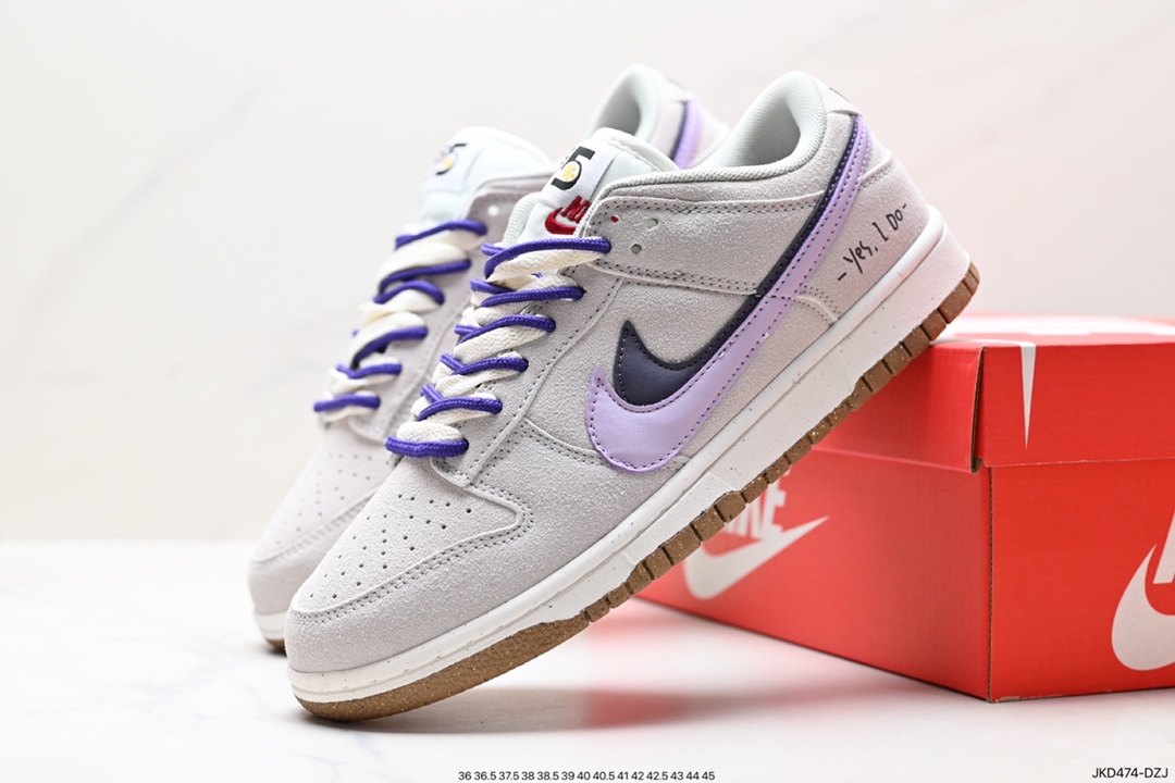 160 Nike Dunk Low SE “85” 此款Nike Dunk Low采用绒面革材质 DO9457-103