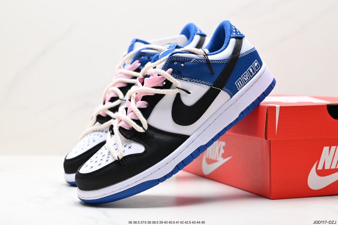 180 耐克Nike SB Dunk Low”Milk White/Pink/Smile“扣篮系列低帮休闲运动滑板板鞋 DV0834-101