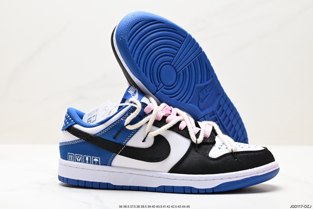 180 耐克Nike SB Dunk Low”Milk White/Pink/Smile“扣篮系列低帮休闲运动滑板板鞋 DV0834-101