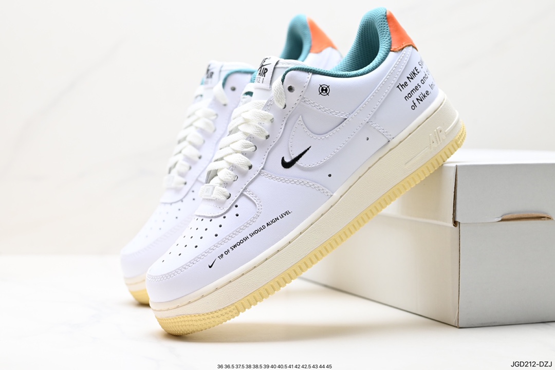 Nike Air Force 1 Low Air Force One Low-top versatile casual sports shoes CD0494-100