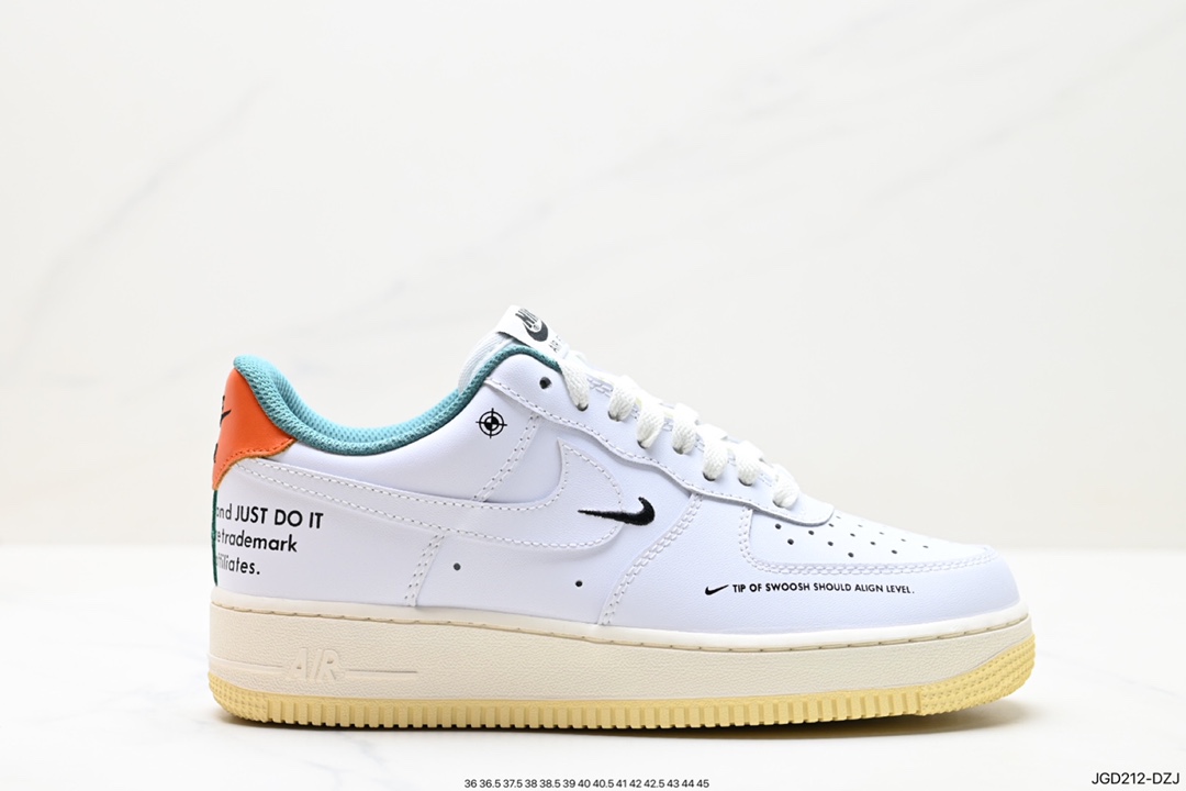 Nike Air Force 1 Low Air Force One Low-top versatile casual sports shoes CD0494-100