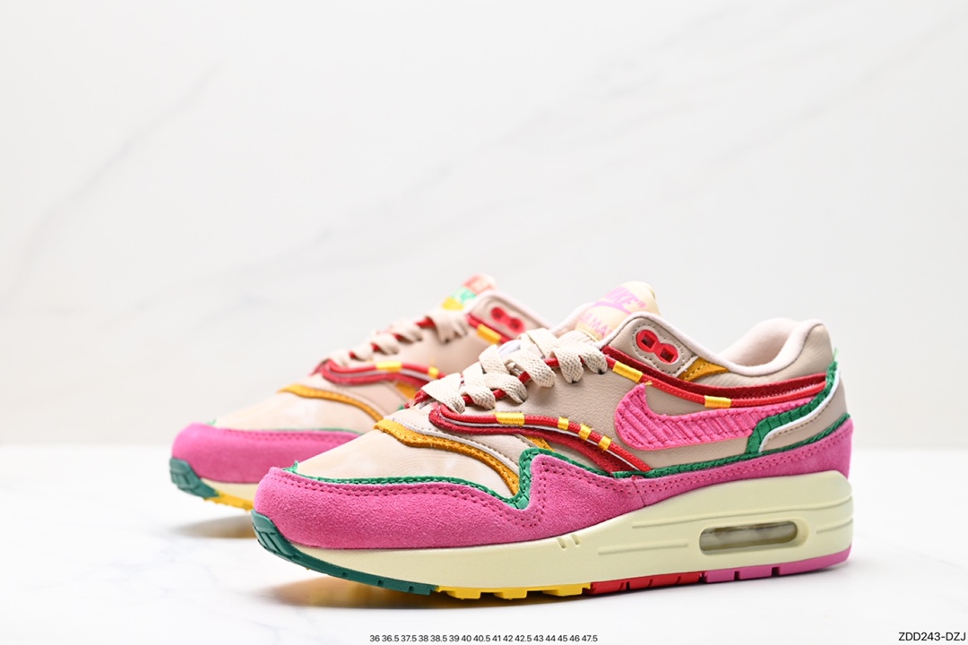 Nike Air Max 1 first generation retro air cushion all-match leisure sports running shoes FN0598-200